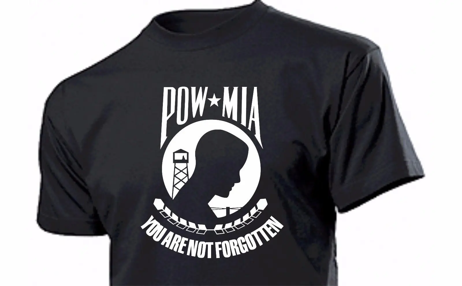 Футболка POW-MIA Флаг Армии США Вьетнам Ветеран размер памяти S-3XL | Мужская одежда