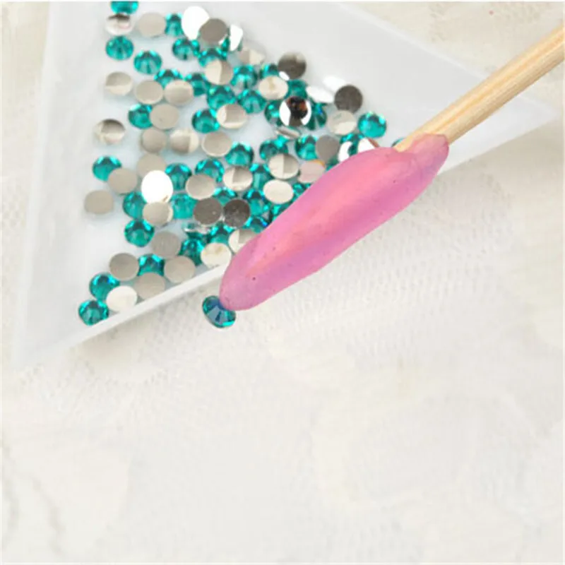 

Diamond Paste DIY Sticker Diamond Dotting Tools Nail Art Tools Rhinestone Diamond Point Pen Drilling Mud 1Pcs