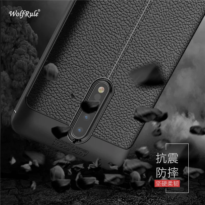 

WolfRule Case For Nokia 8 Cover Shockproof Luxury Leather TPU Case For Nokia 8 Case For Nokia 8 Phone Funda 5.3"