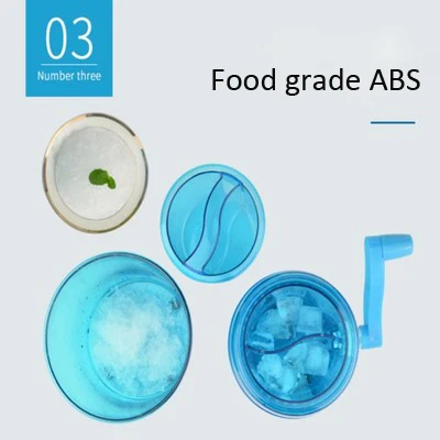 Бытовая мини бритва для льда ручная дробилка снега дробильная машина жарки