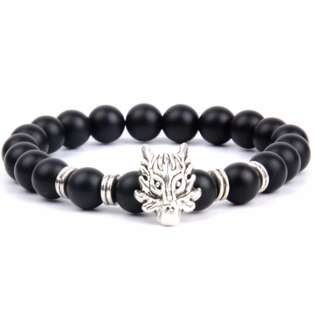 Летние ювелирные изделия мужские браслеты из натурального камня бисерные