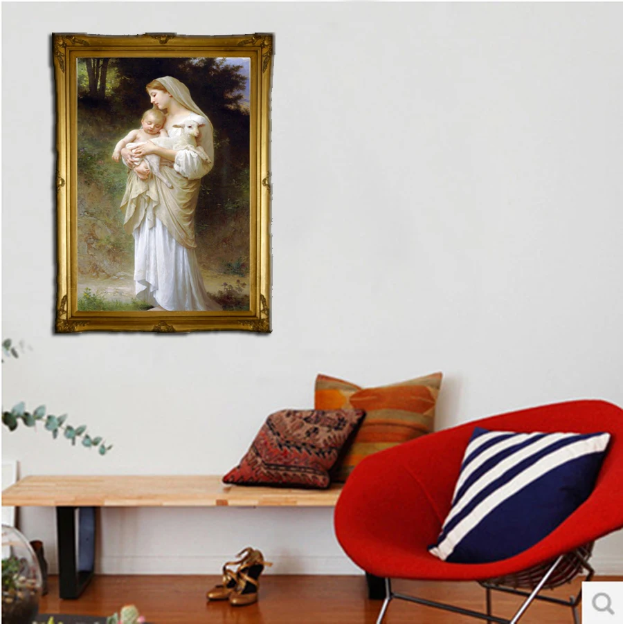 Алмазная живопись сделай сам вышивка крестиком рукоделие материнская любовь