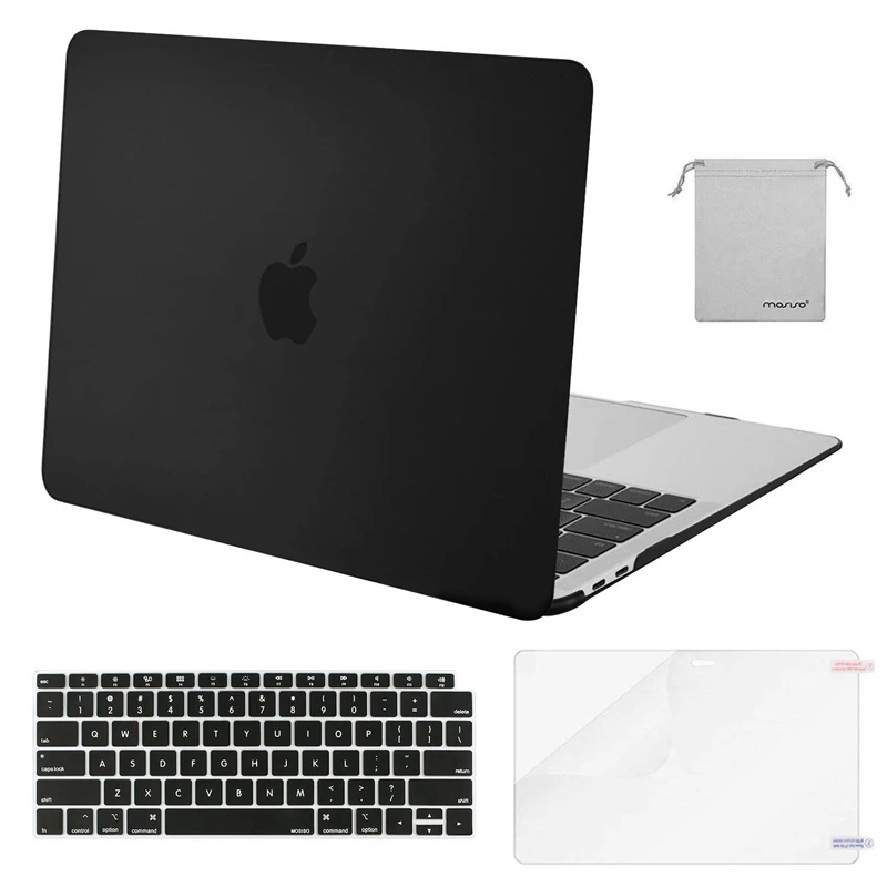 MOSISO Матовая Жесткий чехол для ноутбука MacBook Pro 13 15 Обложка 2018 новый с Touch Bar A1706 A1707