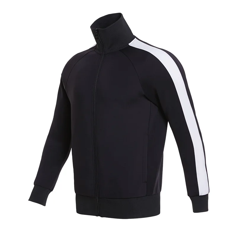 Мужские спортивные куртки для бега спортивная одежда фитнеса толстовка на