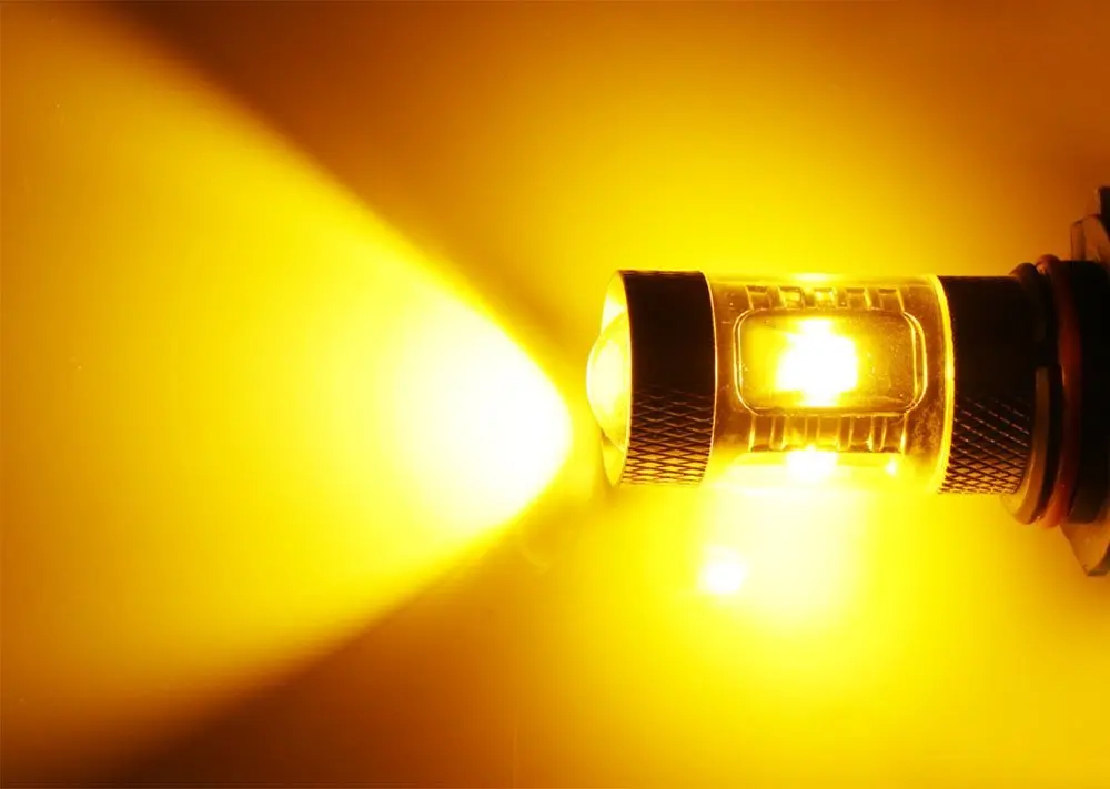 2 шт. Led 9006 30 Вт Желтый туман головной светильник лампы авто hb4 светодиодные