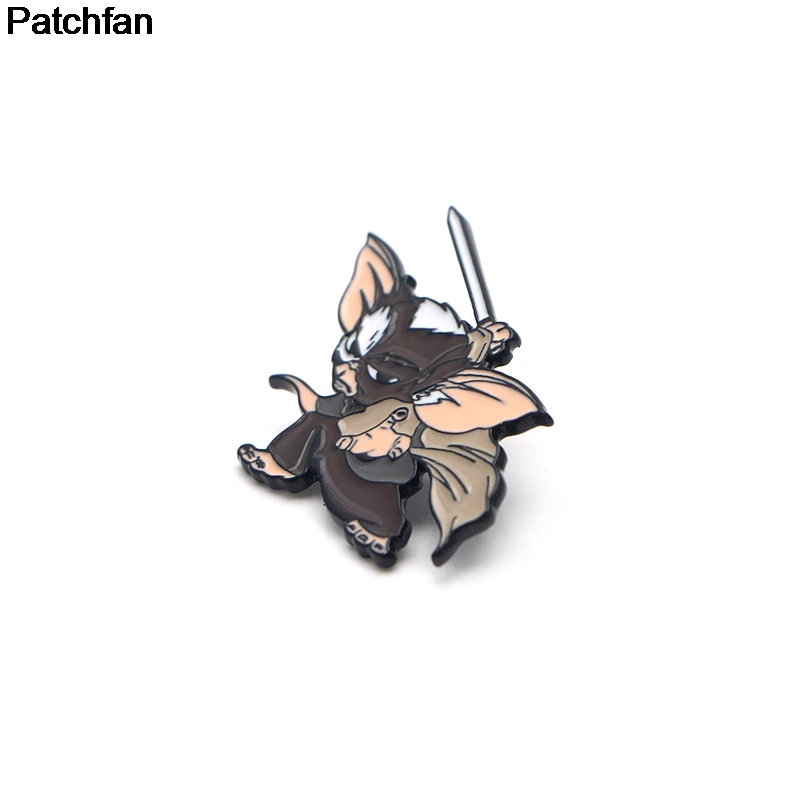 Patchfan Gremlins Gizmo цинковые булавки para рюкзак pride clothes медаль сумка рубашка шляпа Значки броши для мужчин и женщин A1916