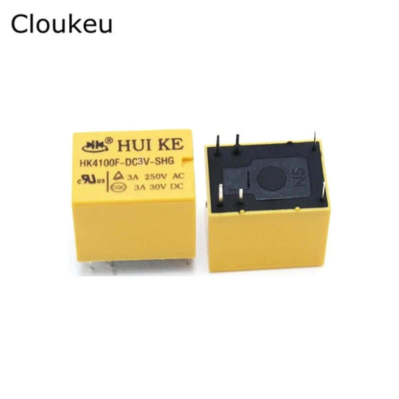 HK4100F DC3V SHG 3В 3А реле DIP6|Реле| |