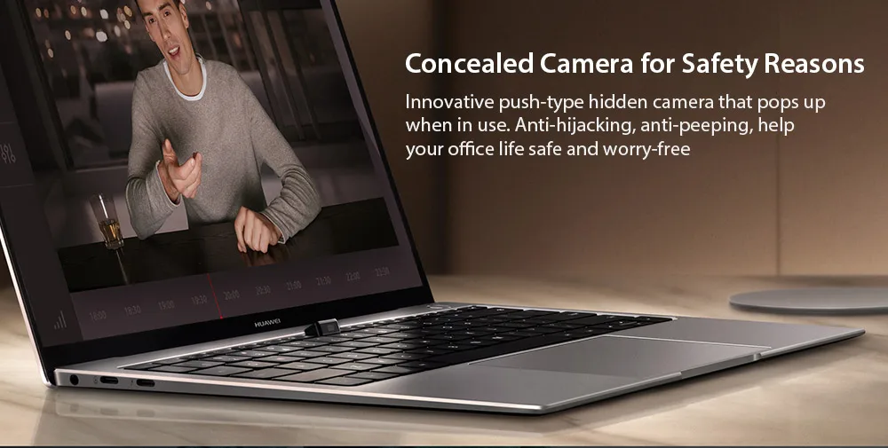 HUAWEI MateBook X Pro MACH-W19C ноутбук 13,9 дюймов Win 10 OS NVIDIA Geforce MX150 DDR5 2 Гб Intel Core i5-8250U четырехъядерный 1,6 ГГц