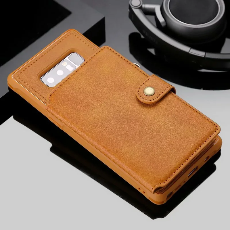 Coque чехол для Samsung Галактики S8 S9 S10 5G S10E S20 ультра Plus Note 8 9 10 20 карт на молнии