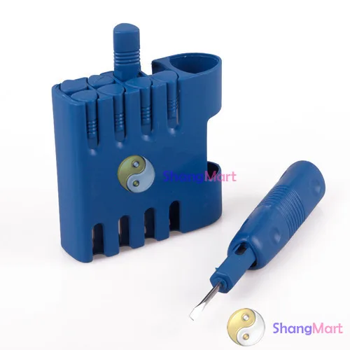 ShangMart original brand New Blue 8Pcs 8 In1 Portable Multi-function Screwdriver Repairing Tool Kit Cheaper! | Спорт и развлечения