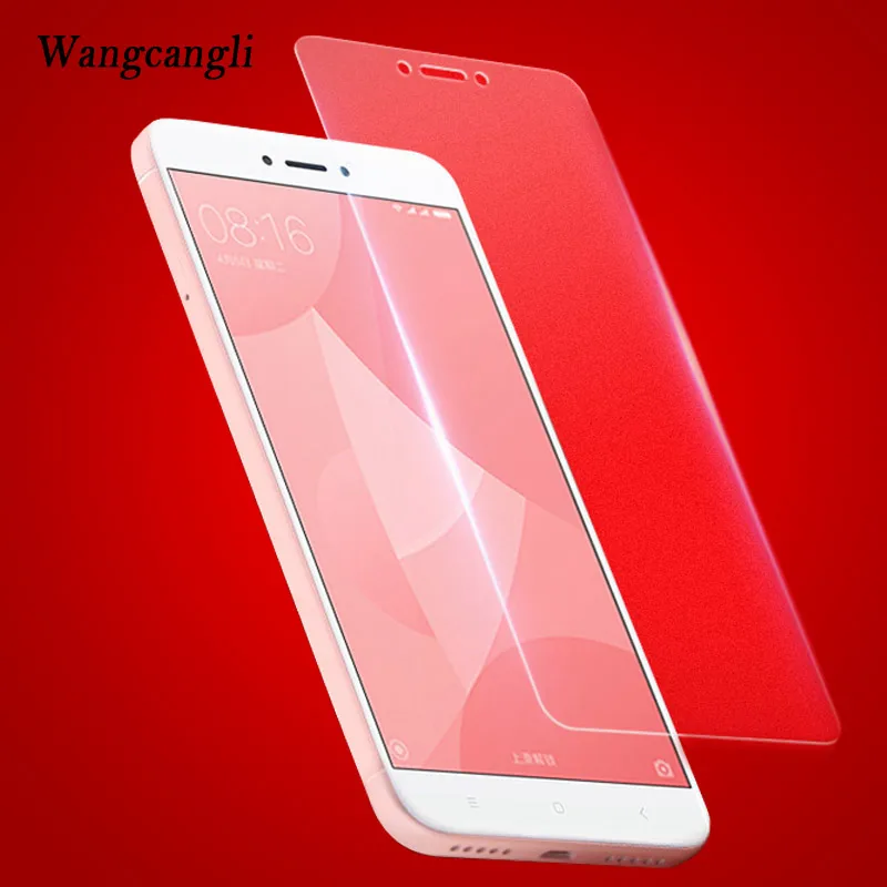 Wangcangli полное покрытие закаленное стекло для Xiaomi Redmi 4X4 4A 4 Pro 4X Note Защитная пленка