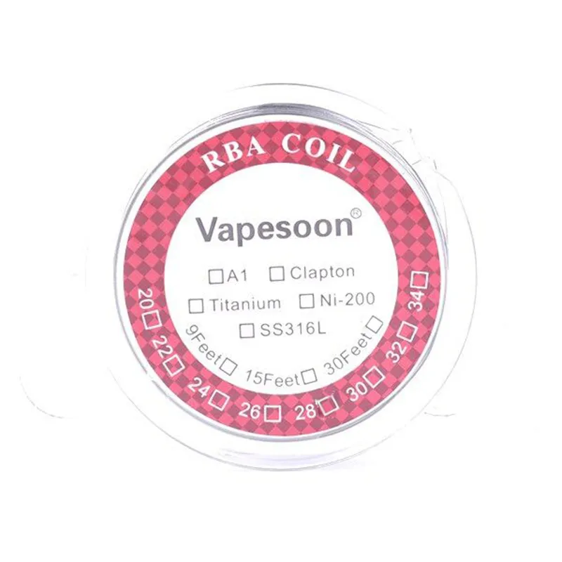 (30 feet) 10m/roll KA1 A1 Heating Wire for RDA RBA RTA Rebuildable DIY Atomizer Ttank Coil Electronic Cigarette Vaporizer | Электроника