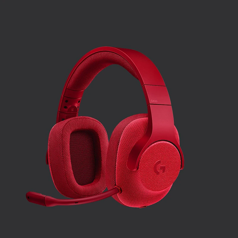 Logitech оригинальный G433 игровая гарнитура 7 1 объемный для всех Gamer 3 цвета совместим