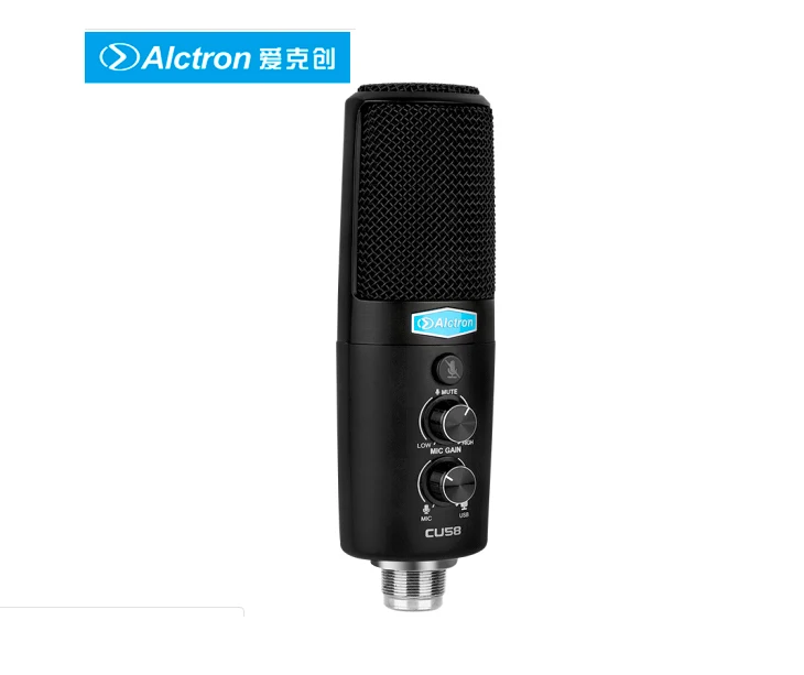 Alctron CU58 Настольный конденсаторный USB микрофон используемый в вещании подключи и