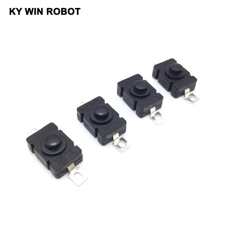 20pcs KAN-28 1.5A250V Flashlight Switches Self Locking SMD Type 18 x 12mm Push Button | Обустройство дома
