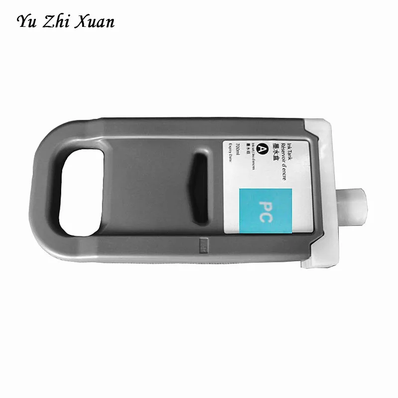 1 комплект 12 видов цветов PFI 701 702 пустой картридж с чипом для принтера Canon IPF 8000 9000