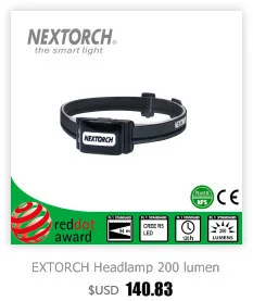 NEXOTRCH Flashlight 18650 Battery 1040 Lumen Waterproof Rechargeable Strobe Shockproof Tactical LED Flashlight Torch#TA40