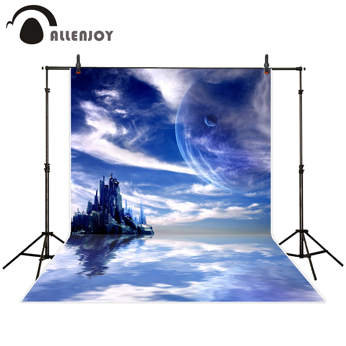 Allenjoy фотография Фон грубые пики огромная планета спокойствие фотостудия