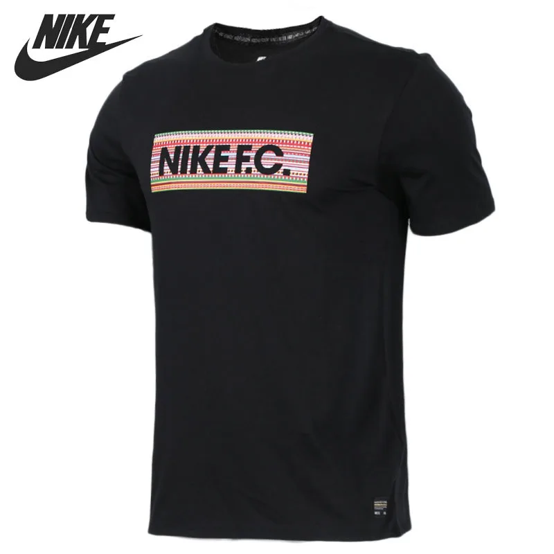 Оригинальное новое поступление 2018 мужские футболки с коротким рукавом NIKE FC |