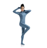 swh013 grey blue spandex full body skin tight jumpsuit zentai suit bodysuit costume for womenmen unitard lycra dancewear