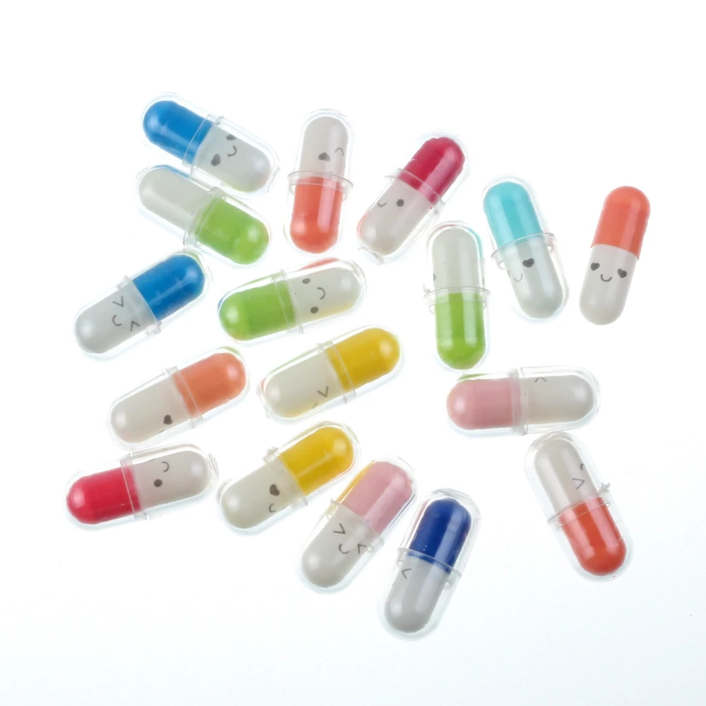 20 шт. смешанные полимерные украшения со смайликами и таблечками поделки с