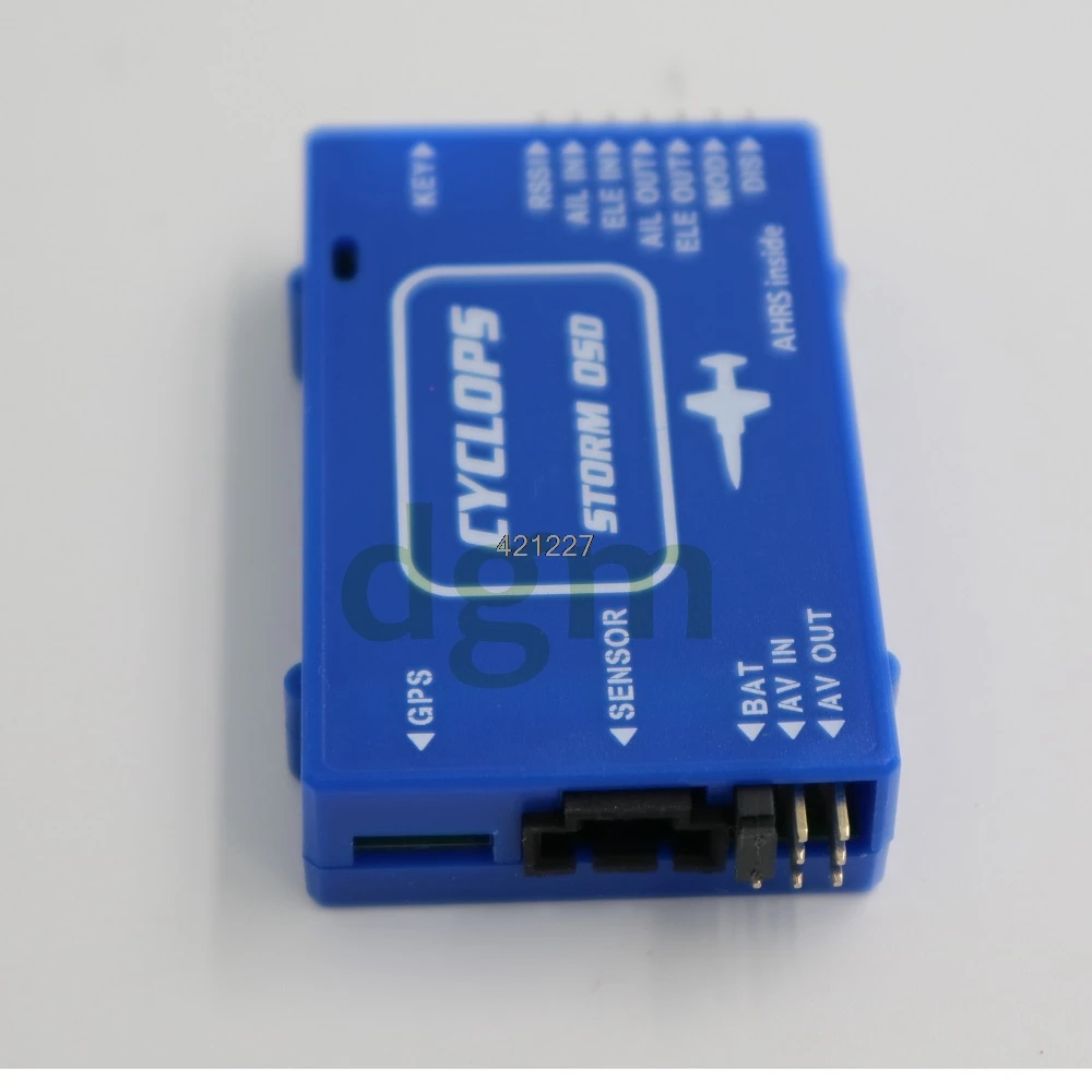 CYCLOPS STORM OSD Система W/gps последняя версия V2.2 издание 100A датчик тока для автоматического возврата RC гоночный Дрон