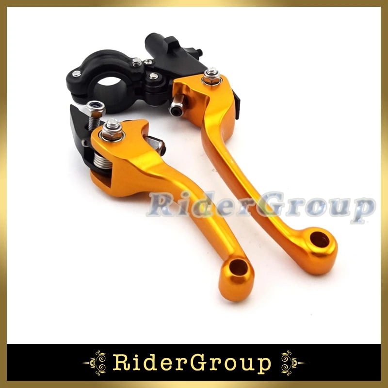 Тормозной рычаг сцепления с золотой ручкой для мотоцикла кроссового мотора
