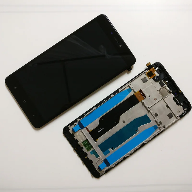 Для Xiaomi redmi note 4X note 4 глобальная версия Qualcomm Snapdragon 625 3 ГБ 32 ГБ ЖК-дисплей сенсорный экран дигитайзер/с рамкой