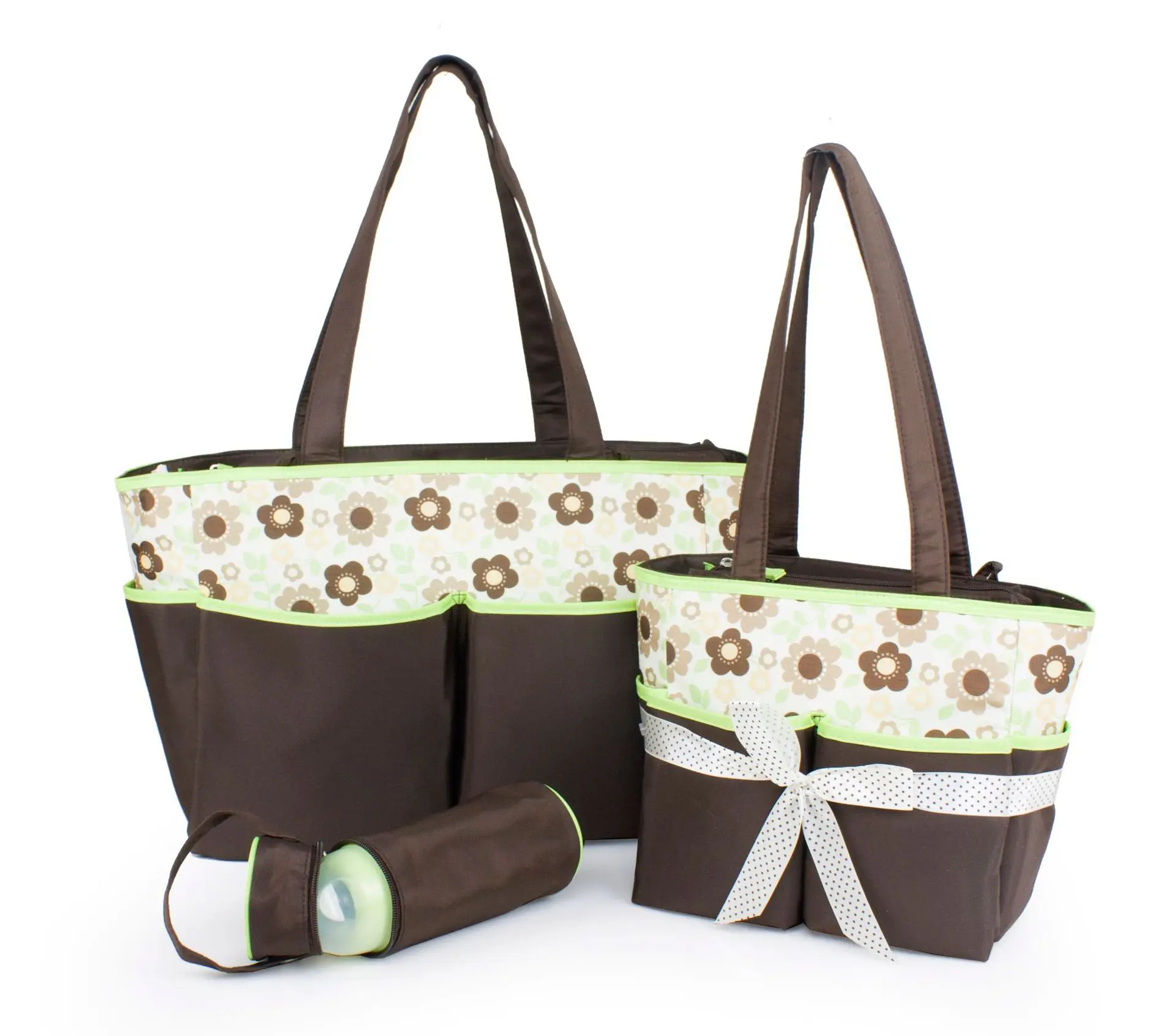 Colorland Mom Pack 5 комплектов на одно плечо портативная многофункциональная Большая вместительная модная сумка для матери и ребенка - Цвет: 16