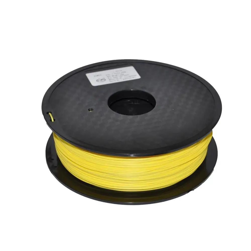 PLA Yellow PLA 1,75 мм для MakerBot/RepRap принтер пластиковые резиновые расходные материалы материал 3d Принтер Нити - Цвет: PLA Yellow