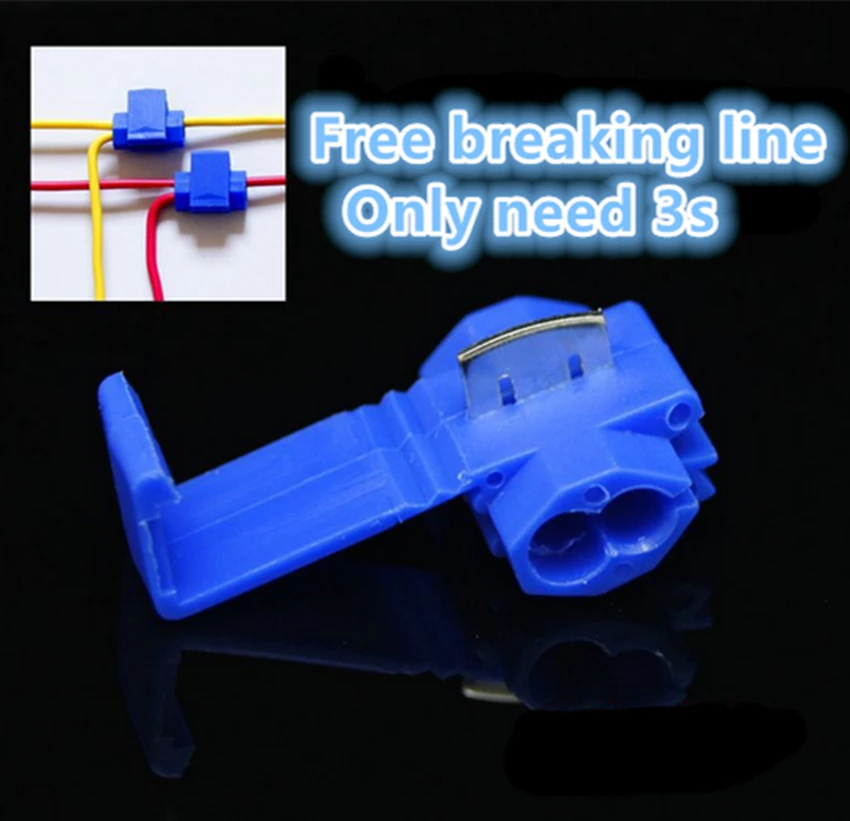 Соединитель электрического провода новинка быстрый разрыв бесплатный