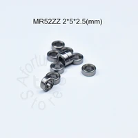 mr52zz 252 5mm 10piecesbearing free shipping abec 5 metal sealed miniature mini bearing mr52 mr52zz chrome steel bearing