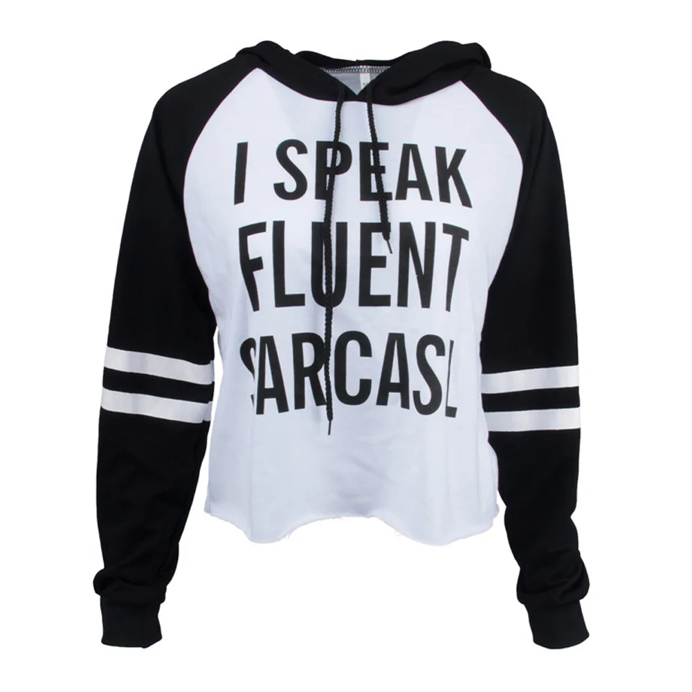 Harajuku Style Brand Fashion 2017 Autumn Long Sleeve Women Sweatshirt Letter Print Hoodies Hooded Tracksuit Jumper Pullover | Женская