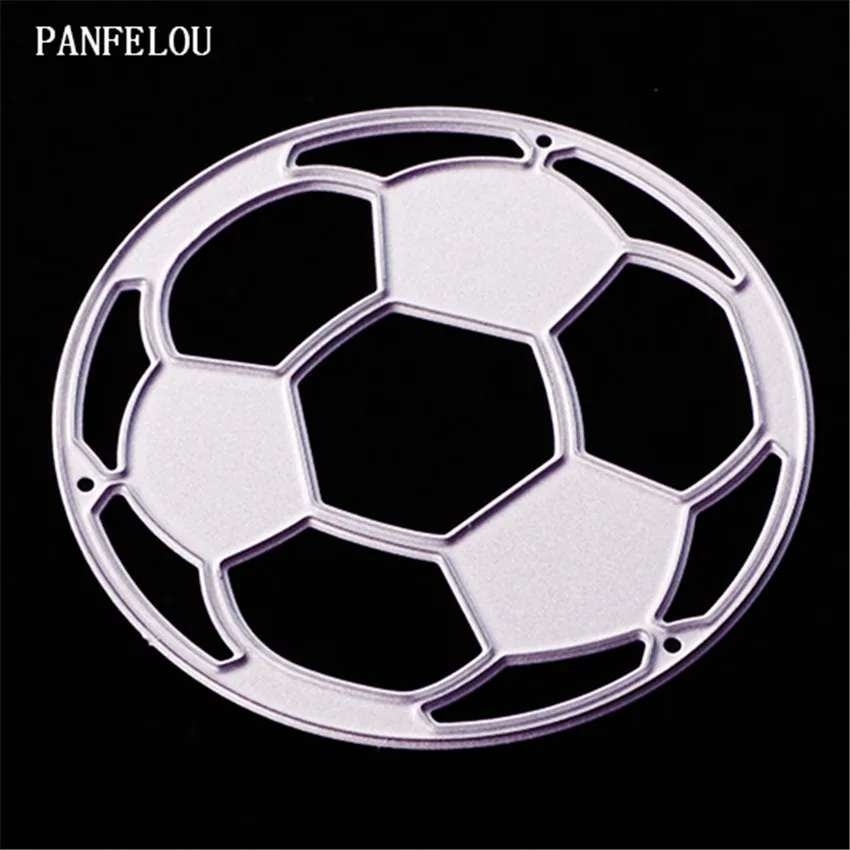 PANFELOU Christmas football Scrapbooking DIY album cards paper die metal craft stencils punch cuts dies cutting | Дом и сад