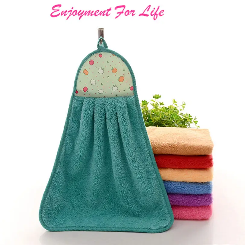 Новое поступление разноцветное мягкое полотенце для рук из микрофибры плюшевое