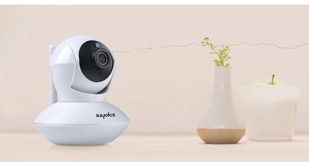SANNCE 720P HD умная беспроводная IP камера 1.0MP двухсторонняя аудио ИК ночного видения wifi PTZ камера CCTV Домашняя безопасность детский монитор