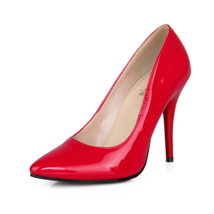 European new style pointed high-heeled shoes sexy queen SM ultra shallow mouth single shoe fine heel | Обувь
