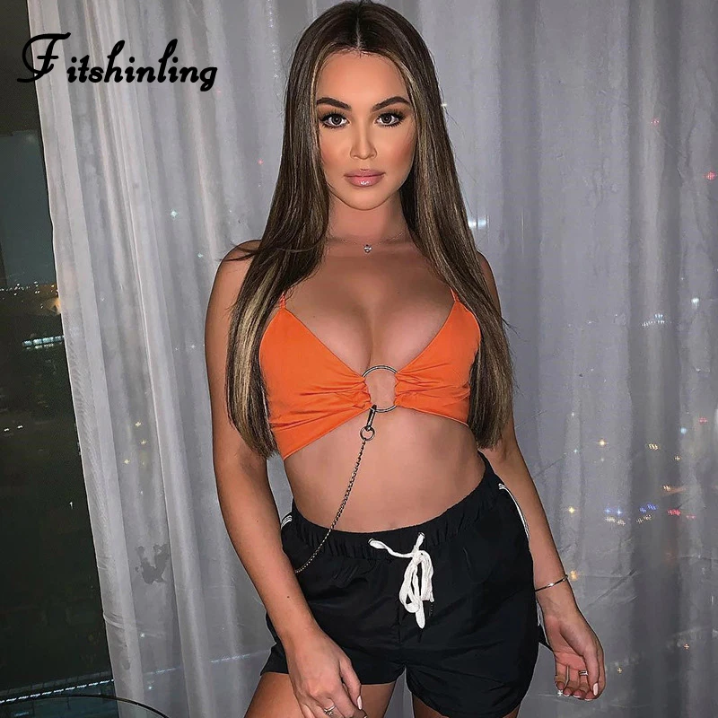 Неоновые топики для фитнеса флюоресцентные топы с бретельками сексуальная майка