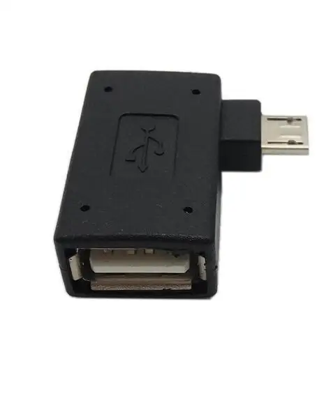Щелкните правой кнопкой мыши изгиб Micro центру USB OTG Женский адаптер с newTablet телефон