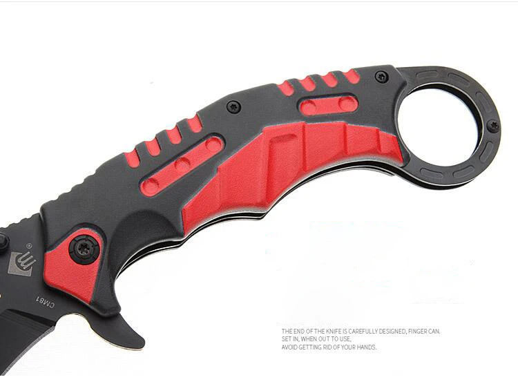 Фото LLXXMM 3CR13MOV лезвие Karambit cs go выживания складной нож пластиковая рукоятка Карманный LLXXMM 3CR13MOV лезвие Karambit cs go выживания складной нож пластиковая рукоятка Карманный