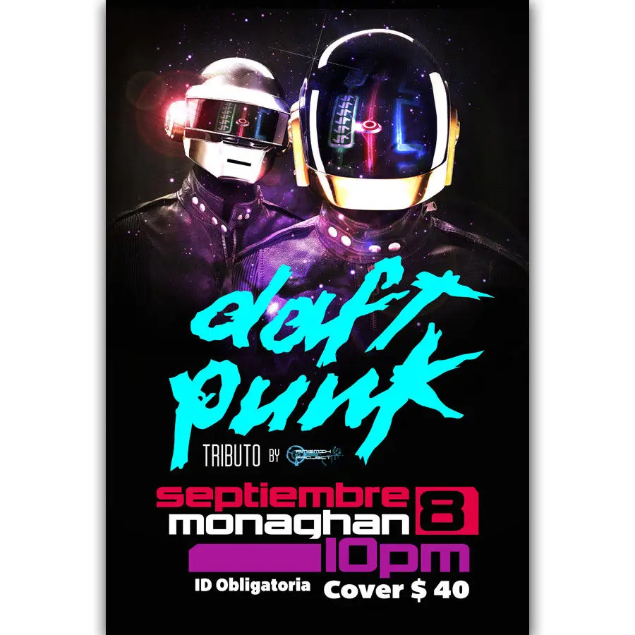Горячее предложение Daft панк The Weeknd Starboy рэп 2 шелковое искусство постер на стену