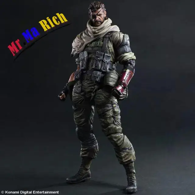 Playarts KAI Metal Gear Solid V The Phantom Venom Snake PA Kai фигурка Коллекционная модель игрушки с