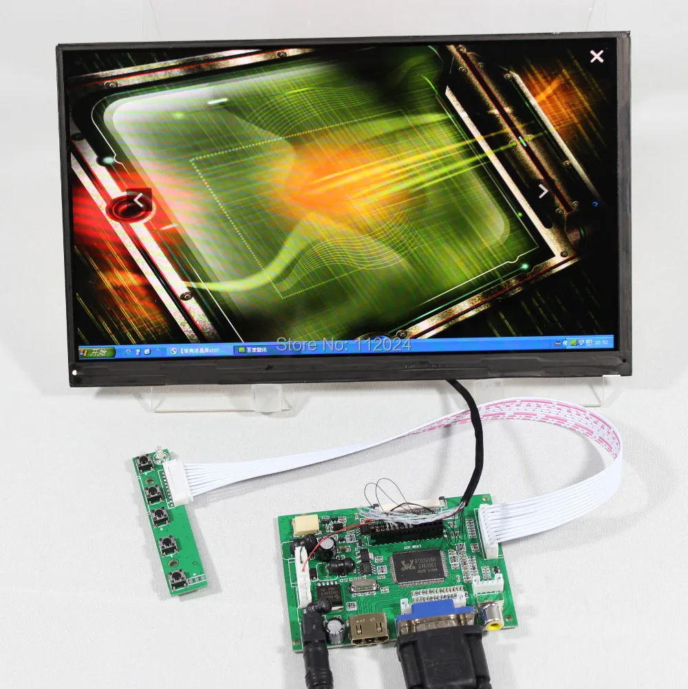 

HD MI VGA 2AV lcd Controller board VSTY2662V110.6inch LTL106AL01 1366x768 IPS HD Lcd panel
