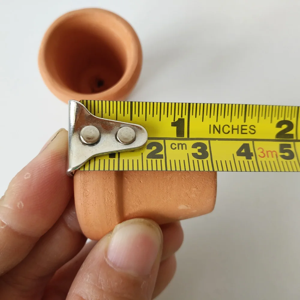D3XH3CM Мини Керамические Цветочные ведра маленькие глиняные цветочные плантаторы