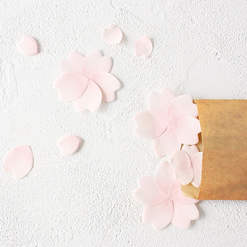 4 шт./лот Sakura стикер пост для ежедневника планировщик цветок лист липкие