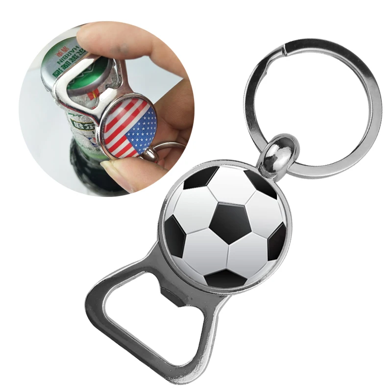 Брелок SUTEYI для ключей с футбольным мячом спортивный держатель бутылок
