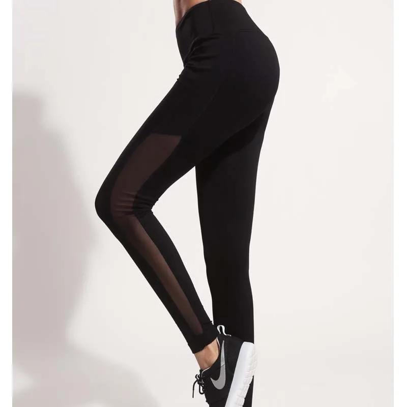 Женские леггинсы для бега йоги с карманом телефона спортивные женские штаны