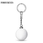 Миниатюрный светодиодный светильник с 3D-принтом, брелки для ключей в форме Луны Ночной светильник, креативные светящиеся подарки, светодиодный светильник с батарейным питанием, меняющий цвет