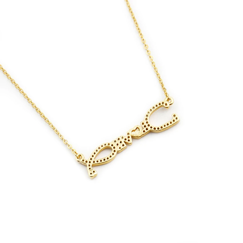 Women Nurse Heart Stethoscope Necklace Zircon Jewelry Gold Color Chain Crystal Love Statement Medicine Graduation Gift | Украшения и