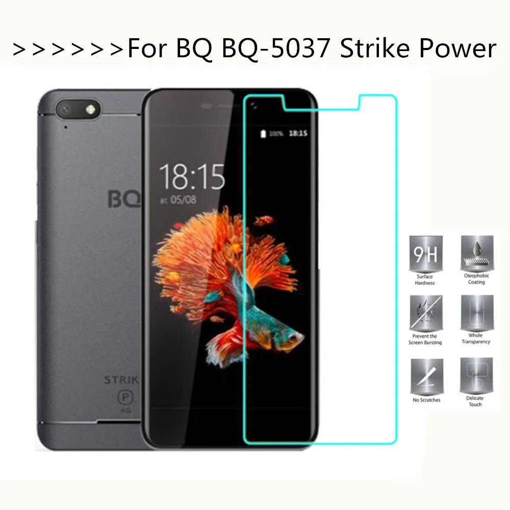 BQ 5037 закаленное стекло для Strike Мощная защита экрана LCD Взрывозащищенная защитная